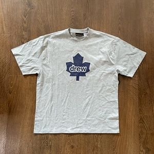 Drew House Toronto Maple Leaf Men's T-Shirt Heather Gray Size L